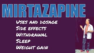 mirtazapine review 75 mg 15 mg 30 mg Side Effects Withdrawal Sleep and Weight Gain [upl. by Lewie]