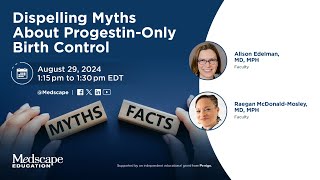 Dispelling Myths About ProgestinOnly Birth Control [upl. by Von]