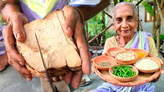 গরম গরম নরম নরম তুলতুলে ওল দিয়ে বড়ার নিরামিষ তরকারি  Niramish Recipe [upl. by Joachim]