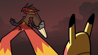 Blaziken VS Pikachu From the Starter Pokemon Battle Royale TerminalMontage [upl. by Heinrik553]