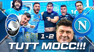 ✊🏻 TUTT MOCC ATALANTA 12 NAPOLI  LIVE REACTION NAPOLETANI HD [upl. by Augy527]