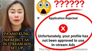 Para maiwasan ang ma reject sa instream ads sa Facebook gawin nyo ang bagay na ito [upl. by Cooley]