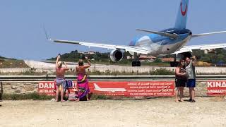 skiathos airport crazy take off [upl. by Taryne]