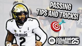 College Football 25 Passing Tips and Tricks [upl. by Alorac]