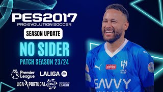 PES 2017  Best Patch For PES 2017 No Sider For Low PC  All Competitions Download amp Install [upl. by Sekofski]