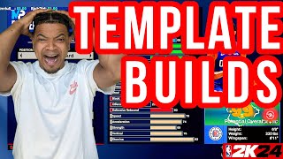 TEMPLATE BUILDS NBA2K24 [upl. by Ahslek]