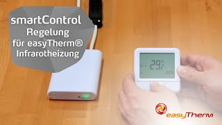 smartControl Regelung für easyTherm® Infrarotheizung [upl. by Imailiv]