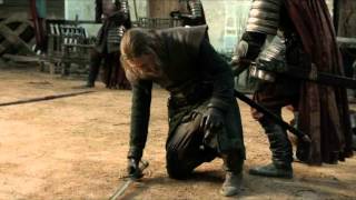 Jaime Lannister Vs Eddard Stark Lightsaber Battle Original Upload [upl. by Tecu634]