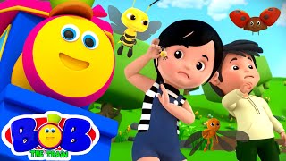 Shoo Fly Dont Bother me  Bob The Train  Nursery Rhymes amp Children Songs  Kids Tv [upl. by Natloz812]