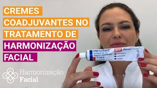 HARMONIZAÇÃO FACIAL  Cremes coadjuvantes no tratamento [upl. by Ingram]