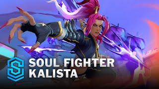 Soul Fighter Kalista Wild Rift Skin Spotlight [upl. by Ecnerat]