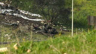 Un avion de combat F16 israélien sest écrasé en Israël [upl. by Joshi]