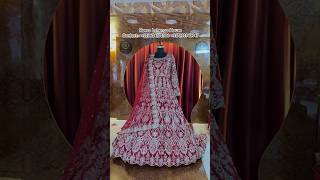 Bridal dress trending shorts video short beautiful wedding new outfit design fashion cool [upl. by Eemaj]