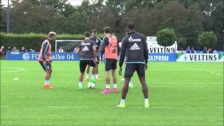 FC Schalke 04 Training 15092015 [upl. by Adnylem]