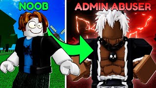 CODE Blox Fruits NOOB to ADMIN ABUSER [upl. by Thatch]