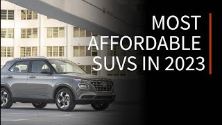 Most affordable SUVs in Canada for 2023  Drivingca [upl. by Eiggep2]