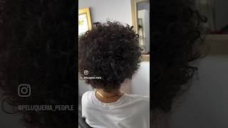 PERMANENTE RIZADA N° 35 rizadas hairstyles pelorizado hairstyle curls curlyhair rizado [upl. by Cira]