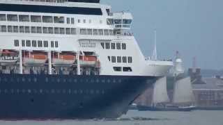 MS Veendam Arrival amp Departure reel [upl. by Aehsel957]