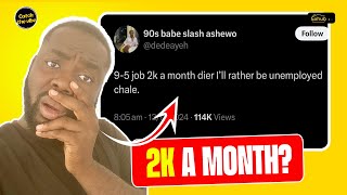 2000 cedis a month as salary for 95 job in Ghana Can you survive with it [upl. by Breh]