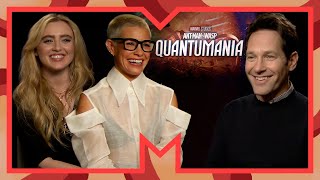 It REALLY hurts AntMan and The Wasp Quantumania cast talk fight scenes amp Bill Murray  MTV Movies [upl. by Melisandra]