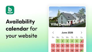 Bookingmood as an availability calendar [upl. by Nueoras229]
