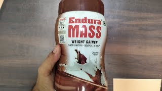 How to use quotEndura MASSquot for weight gain review weightgainpowder cosmetichealth enduramass body [upl. by Lancey]