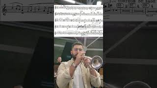 Sagração da Primavera Stravinsky Trumpet excerpts Daniel Leal trumpet [upl. by Enirod830]