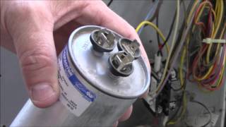 AC FanCompressor Not Working  How To Test Repair Broken HVAC Run Start Capacitor Air Condition HD [upl. by Downe]