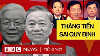 TƯỚNG CÔNG AN QUÂN ĐỘI THĂNG TIẾN SAI QUY ĐỊNH VÌ SAO [upl. by Culosio578]