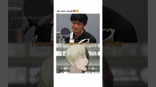 Nanami Kento Voice ActorKenjiro Tsudagets emotional after recording his last line as Nanami😭anime [upl. by Altman]