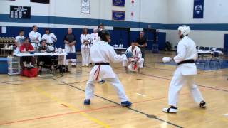 International Isshinryu Karate Federation Championships Kumite Highlights [upl. by Htomit]