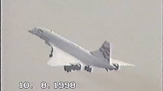 Concorde Take off  London Heathrow August 10  1998 [upl. by Lennie958]