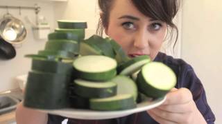 Quick amp Easy Courgette Soup  HealthyHappyLife [upl. by Noel]