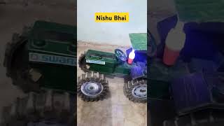 John deere power automobile tracror 5050d farmer modified farming stunt [upl. by Eednil376]