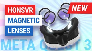 Enhance Your Meta Quest 3 Clarity HonsVR Magnetic Prescription Lenses InDepth Review [upl. by Ahtan83]