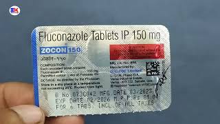 Zocon 150mg Tablet  Fluconazole Tablet  Zocon 150 Tablet Uses Benefits Dosage Review in Hindi [upl. by Notyap]