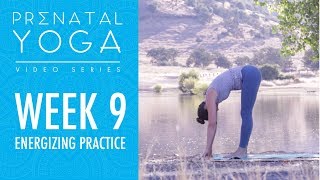 Week 9  Energizing Practice  Prenatal Yoga Series [upl. by Eltsyrk854]