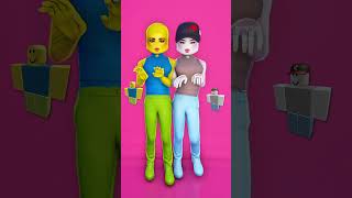 🚨STYLING MATCHING ROBLOX NOOBS IN DRESS TO IMPRESS dresstoimpress roblox dti [upl. by Affay]