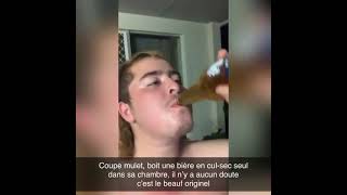 Comment boire une bière comme un beauf en tornade  meme fr [upl. by Lapides]