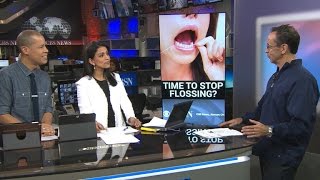 Is flossing your teeth a waste of time [upl. by Tenay]