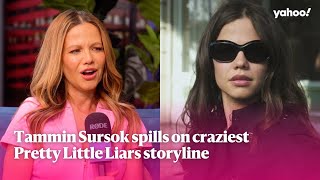 Tammin Sursok spills on craziest Pretty Little Liars storyline  Yahoo Australia [upl. by Cardie]