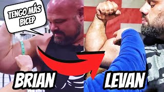 Brian Shaw vs Levan Bíceps Comparación 🤯 [upl. by Penrod982]