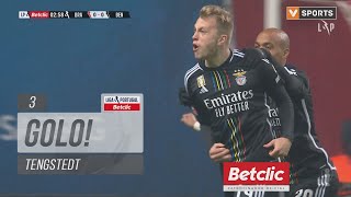 Golo Tengstedt Braga 01 Benfica Liga 2324 14 [upl. by Poyssick]