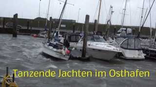 Orkan Christian in Norddeich [upl. by Raynold]