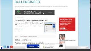 Descargar convertidor pdf a word mega [upl. by Larimor]