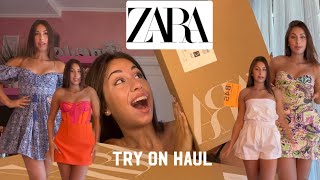 ZARA try on haul summer edition [upl. by Sibyls]