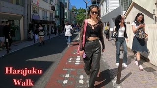 Harajuku Tokyo walk tour 【4K】720241 [upl. by Vey]