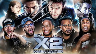 XMen 2 United  Group Reaction  Movie Review [upl. by Aisatal]