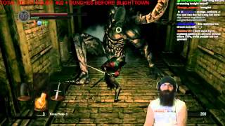 Dark Souls Catacombs Titanite Demon Blind Playthrough [upl. by Hattie859]