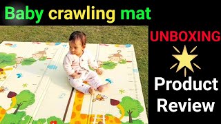 The Best Baby Crawling Mat Keep Baby🥳 Safe and Playful🤩 Waterproof baby play mat 👌 [upl. by Auqinimod]